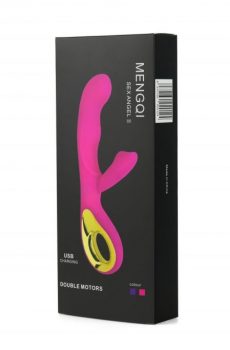 Vibrator Rabbit roz stimuleaza clitoristul si punctului G